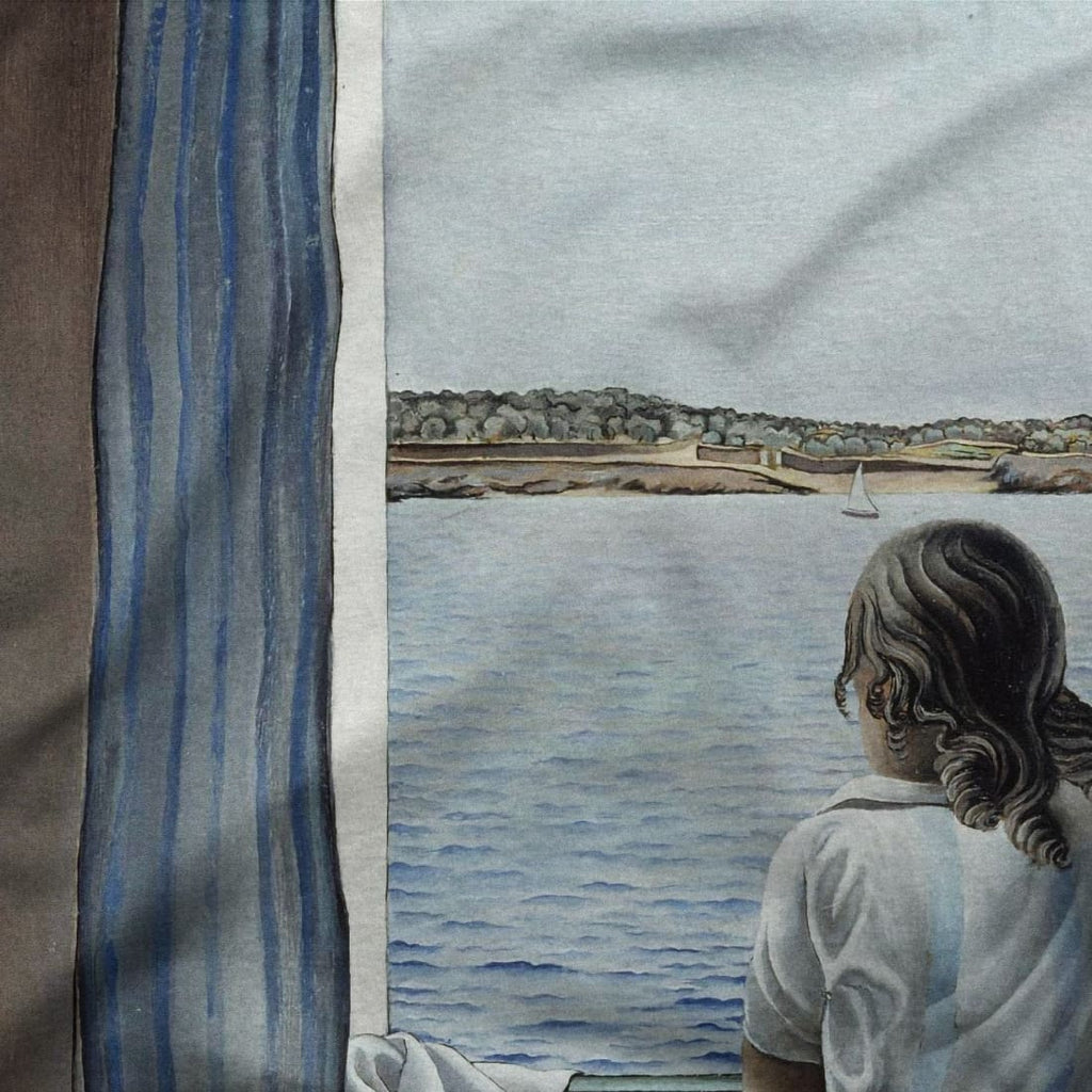 Salvador Dali Young Woman at a Window artwork t-shirt