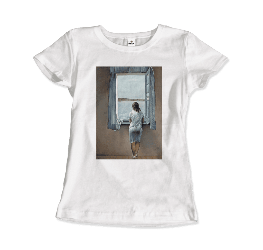 Salvador Dali Young Woman at a Window artwork t-shirt