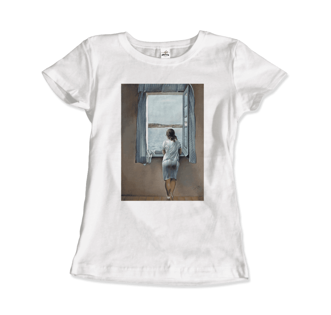 Salvador Dali Young Woman at a Window artwork t-shirt