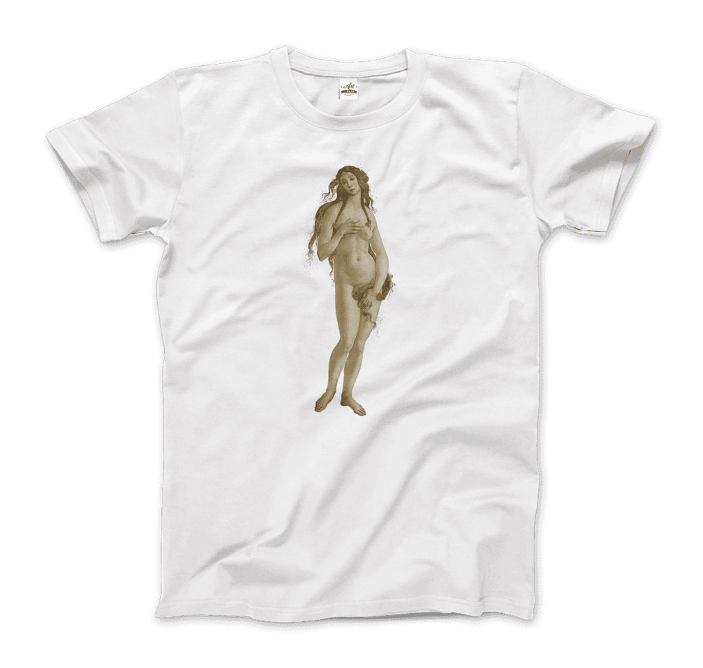 Sandro Botticelli Venus (from the Birth of Venus) artwork t-shirt