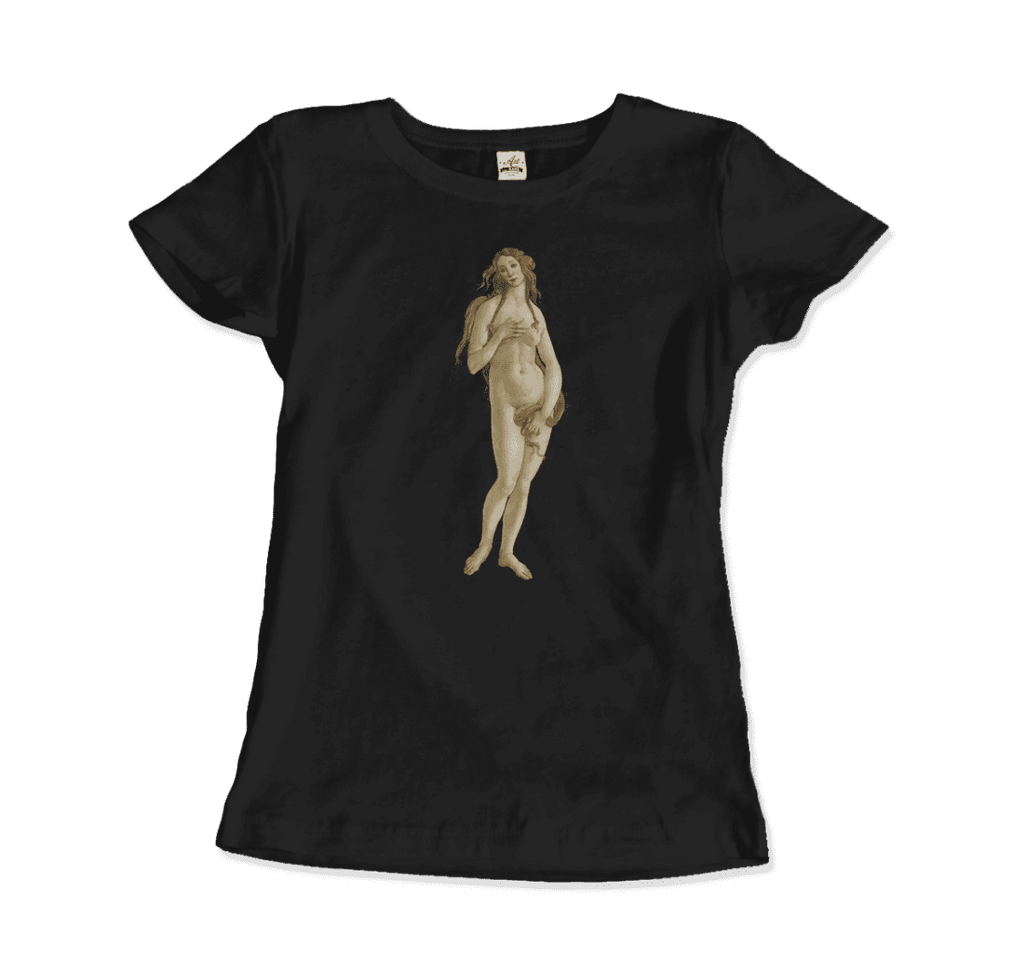 Sandro Botticelli Venus (from the Birth of Venus) artwork t-shirt