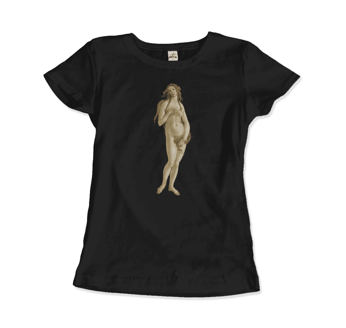 Sandro Botticelli Venus (from the Birth of Venus) artwork t-shirt