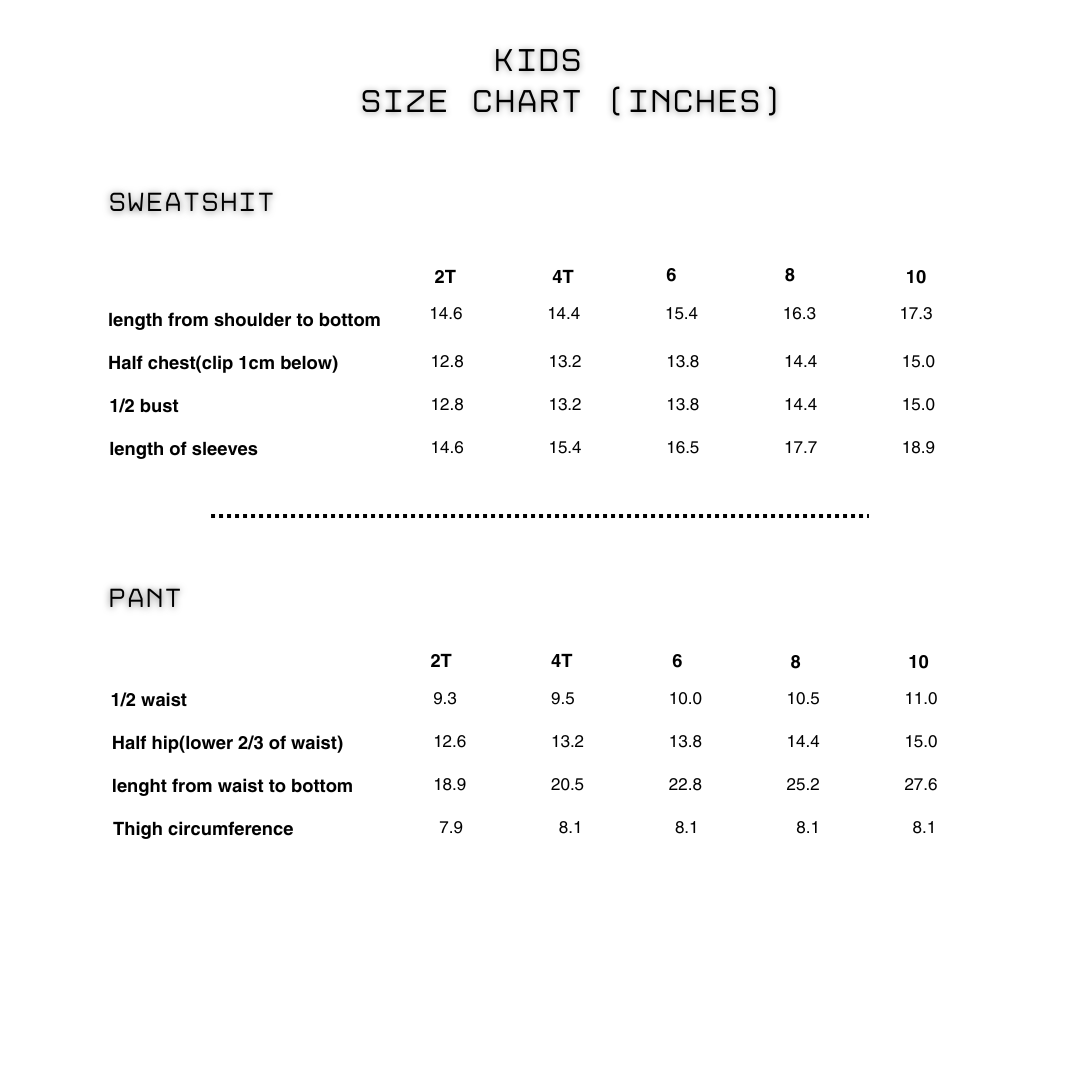 Kids Jogger Set – Vibrant Print