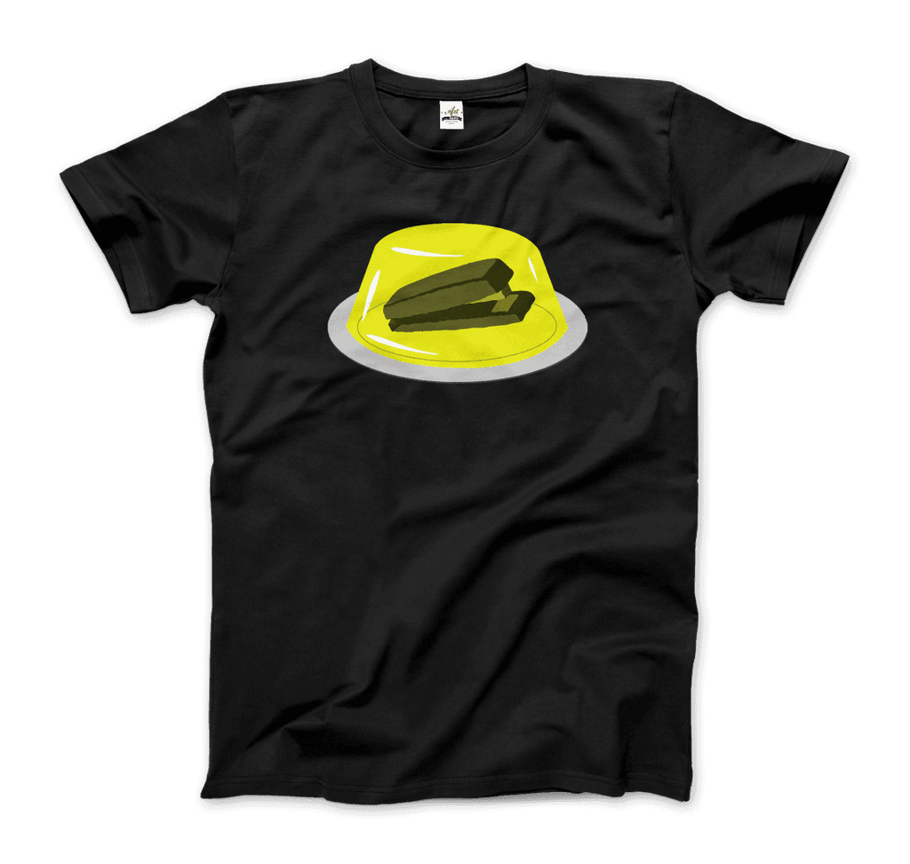 Stapler in Jello Prank from the Office t-shirt