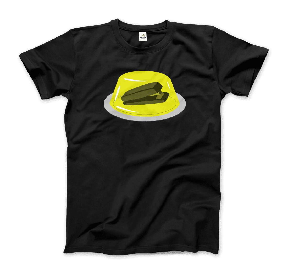 Stapler in Jello Prank from the Office t-shirt