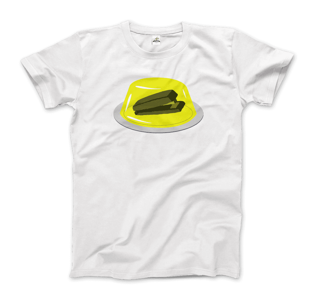 Stapler in Jello Prank from the Office t-shirt