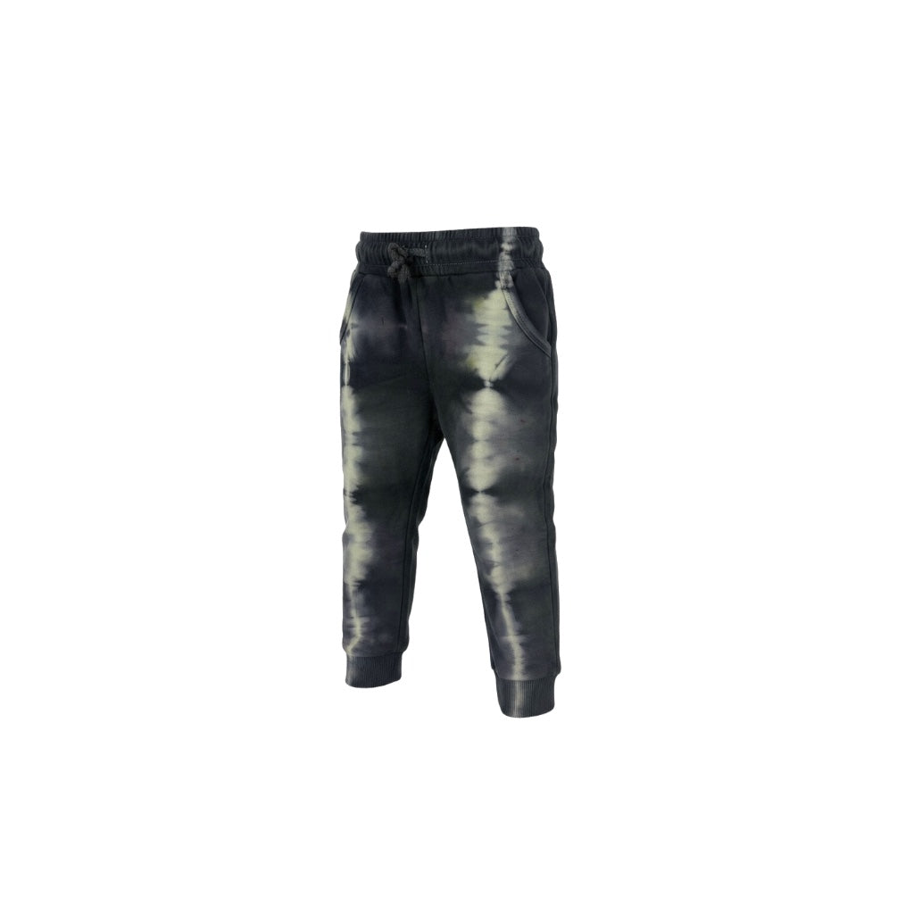 Kids Joggers – Green Tie-Dye | Organic Cotton