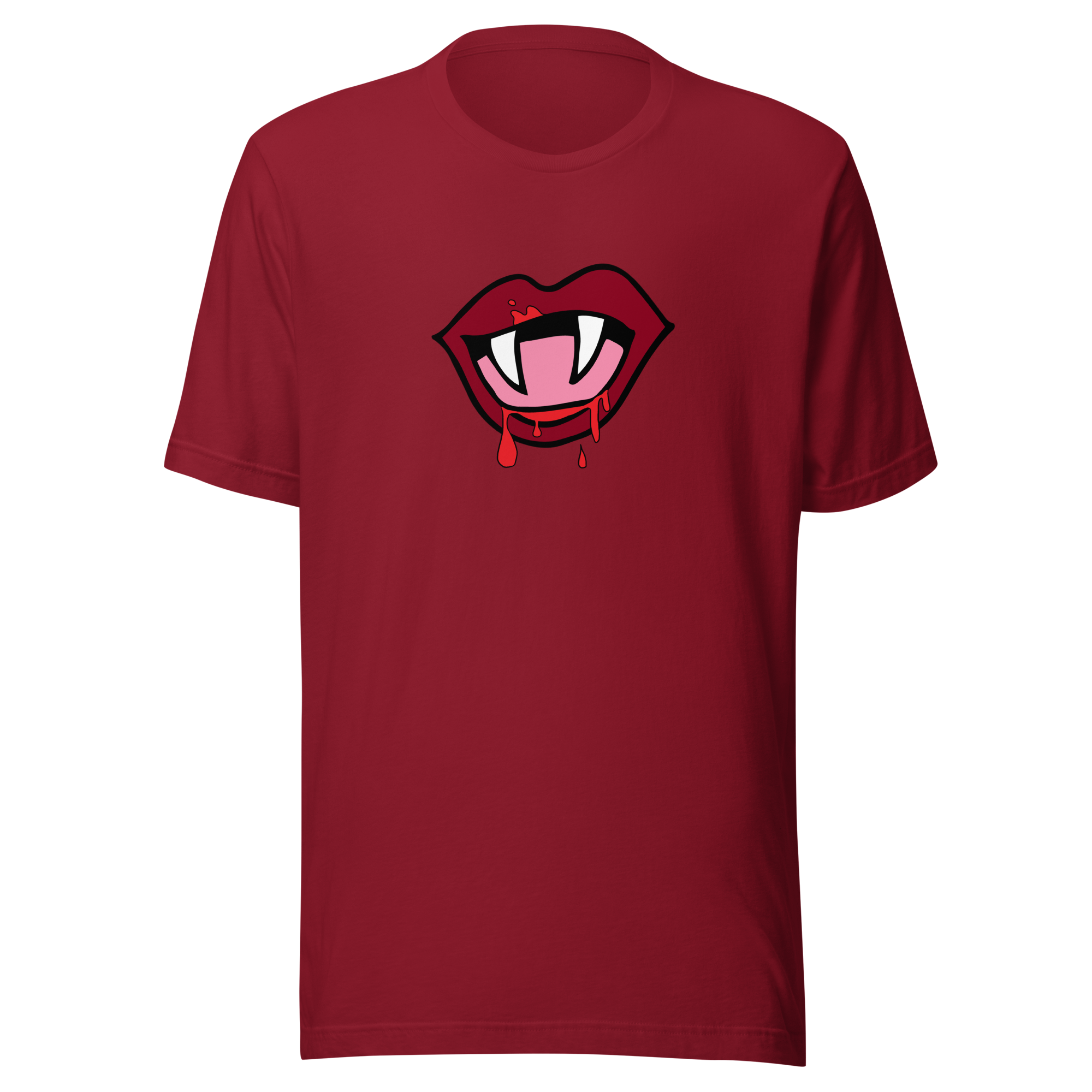 Unisex Short-Sleeve Top: Vampire Velvet-3