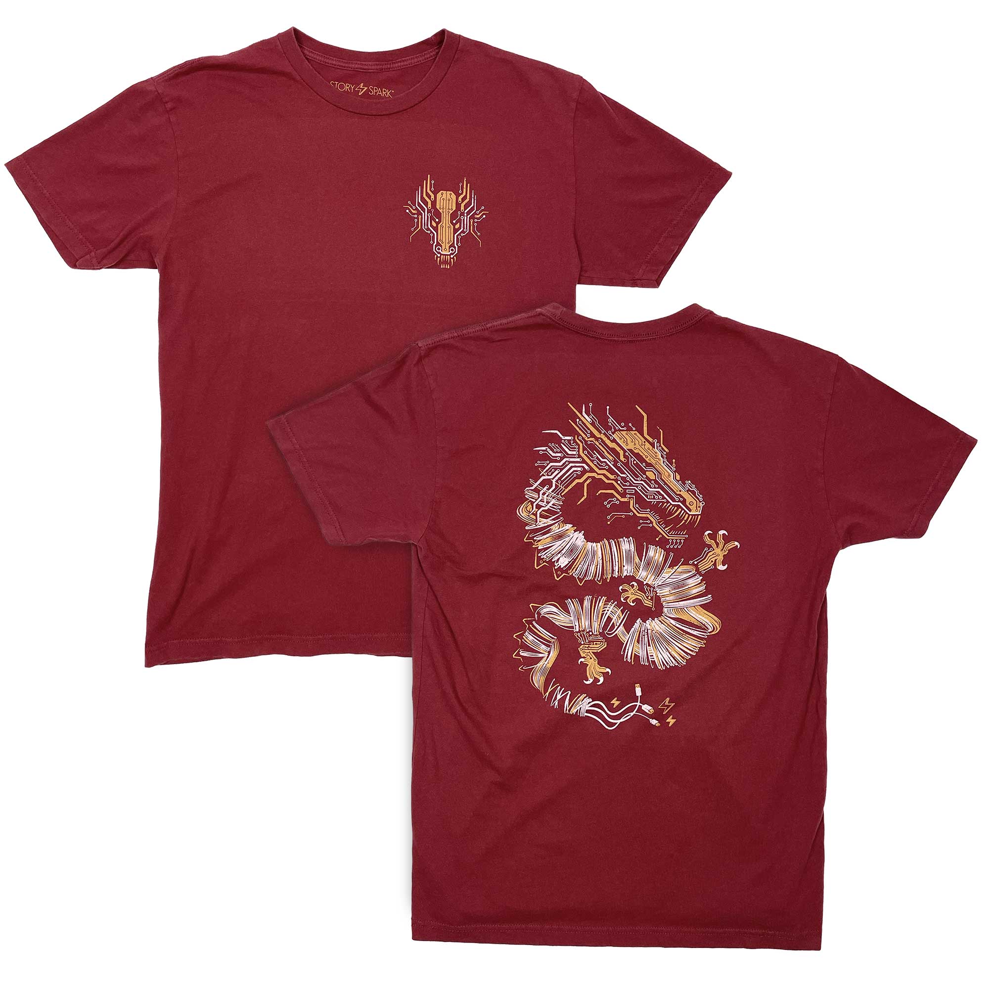Volt Dragon 2-Sided T-shirt