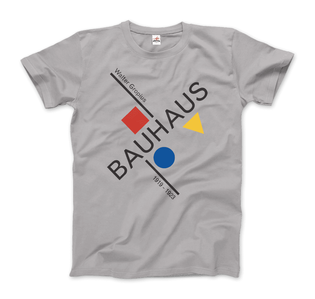Walter Gropius Bauhaus artwork t-shirt