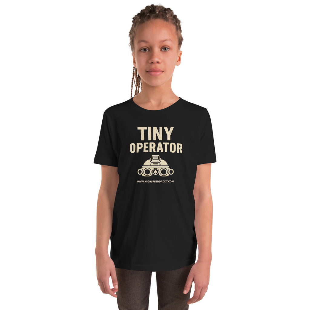 Tiny Operator Youth Short Sleeve T-Shirt-1