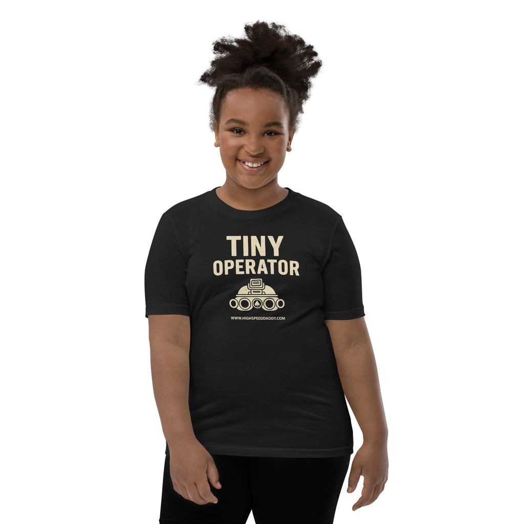 Tiny Operator Youth Short Sleeve T-Shirt-2