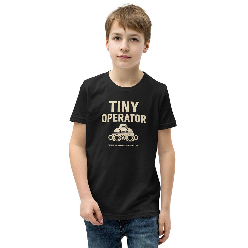 Tiny Operator Youth Short Sleeve T-Shirt-3