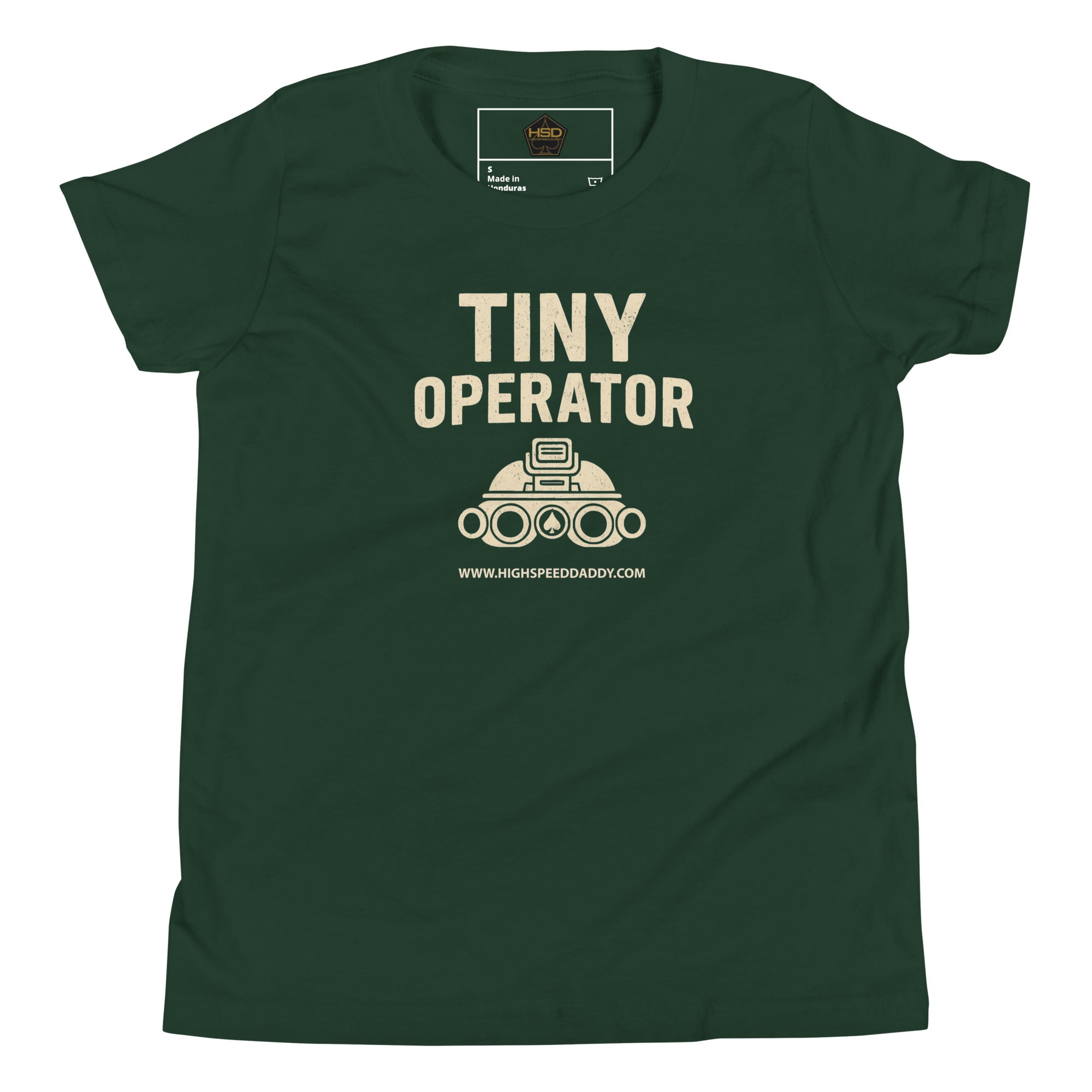 Tiny Operator Youth Short Sleeve T-Shirt-6