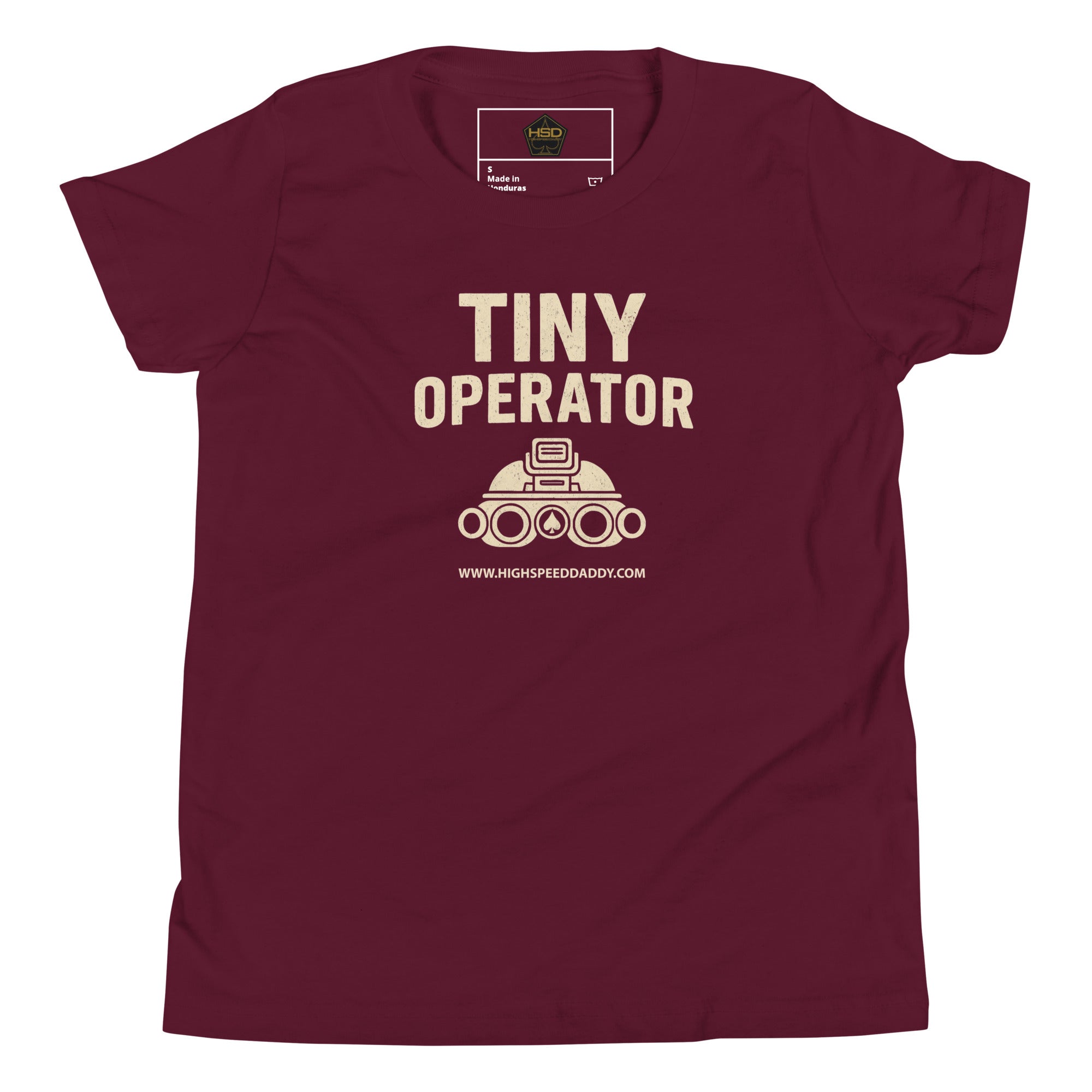 Tiny Operator Youth Short Sleeve T-Shirt-5